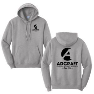 Adcraft Production Unisex Fleece Hooded Sweatshirt-Athletic Heather