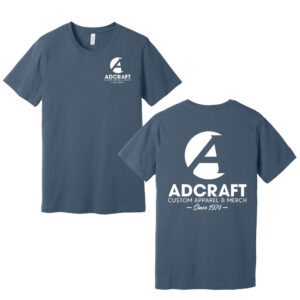 Adcraft Production  Bella and Canvas Unisex Jersey Short Sleeve Tee-Slate