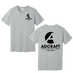 Adcraft Production  Bella and Canvas Unisex Jersey Short Sleeve Tee-Solid Athletic Heather