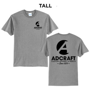 Adcraft Production Tall Short Sleeve Tee-Athletic heather