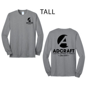Adcraft Production Tall Cotton Long Sleeve Tee-Athletic Heather