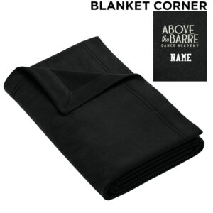 ATB Gildan Heavy Blend Fleece Stadium Blanket-Black