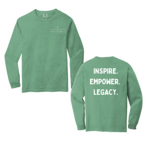 ATB Unisex Comfort Colors Heavyweight Ringspun Long Sleeve Tee-Light Green