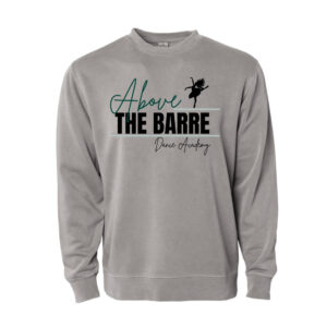 ATB Independent Trading Midweight-Pigment Dyed crewneck sweatshirt-Cement