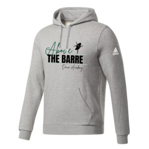ATB Adidas Fleece Unisex Hooded Sweatshirt-Med Grey Heather