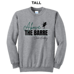 ATB Tall Fleece Crewneck Sweatshirt-Athletic heather