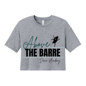 ATB BELLA and CANVAS Women’s Jersey Crop Tee-Athletic heather