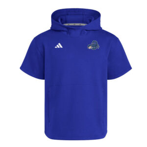 Ankeny Scorpions BB Adidas  Dugout NWV Short Sleeve Hoodie- Royal