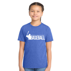 Ankeny Scorpions BB Youth Premium Short Sleeve Tee-Royal Frost