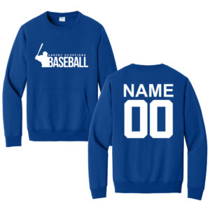 Ankeny Scorpions BB Unisex Fleece Crewneck Sweatshirt-Royal