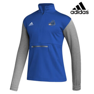 Ankeny Scorpions BB Adidas Team Issue color block 1/4 zip pullover -Team Royal/Grey