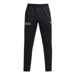 Baxter Bolts Basketball Under Armour tapered Fleece Storm Pants – Black