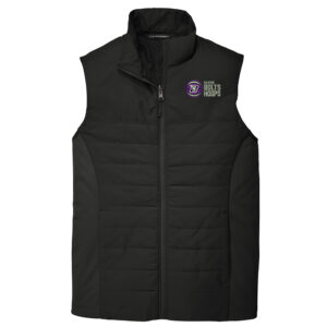 Baxter Bolts Basketball Port Authority Collective Insulated Vest-Black