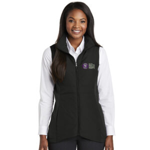 Baxter Bolts Basketball Port Authority Ladies Collective Insulated Vest-Black