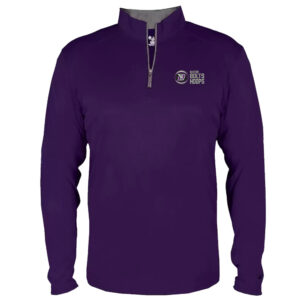 Baxter Bolts Basketball B-Core 1/4 Zip Men-Purple