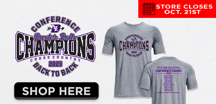 Read more about the article BAXTER CROSS COUNTRY CONFERENCE CHAMPS 2025