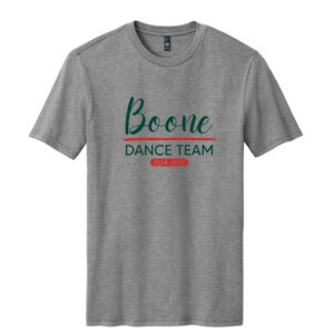 Boone Drill Team Unisex Premium Short Sleeve Tee-Grey Frost