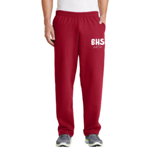 Boone Drill Team Unisex Classic Sweatpant-Red PUFF PRINT