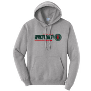 Boone Wrestling Unisex Fleece Hooded Sweatshirt-Athletic heather