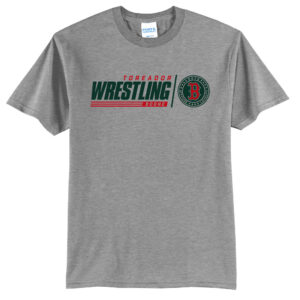 Boone Wrestling Unisex Short Sleeve Tee- Athletic heather