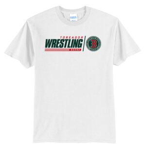 Boone Wrestling Unisex Short Sleeve Tee-White