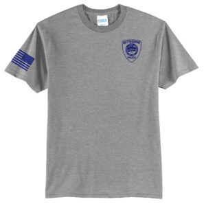 Bett Police Unisex Short Sleeve Tee-Athletic Heather