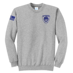 Bett Police Unisex Fleece Crewneck Sweatshirt-Athletic Heather