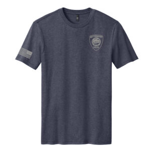 Bett Police Unisex Premium Short Sleeve Tee-Heather Navy