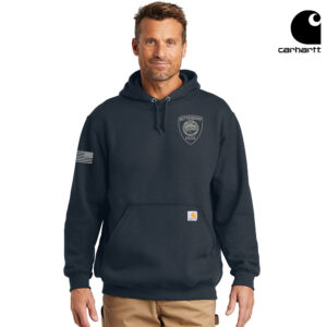 Bett Police Carhartt Men Midweight Hooded Sweatshirt-New Navy