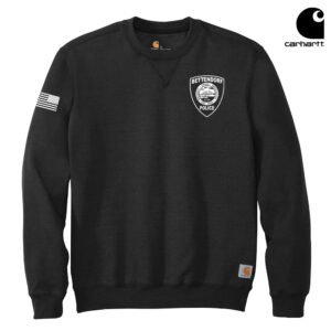 Bett Police Carhartt Men Midweight Crewneck Sweatshirt-Black