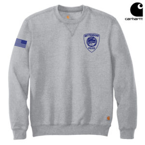 Bett Police Carhartt Men Midweight Crewneck Sweatshirt-Heather Grey