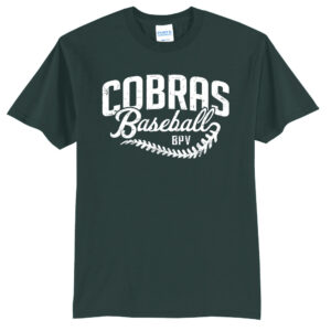 BPV Cobras Unisex Short Sleeve Tee-Dark Green