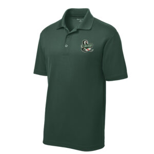 BPV Cobras Sport-Tek PosiCharge RacerMesh Polo Men-Dark Forest Green