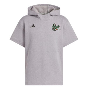 BPV Cobras Adidas  Dugout NWV Short Sleeve Hoodie- Medium Grey Heather (3XS-3XL)