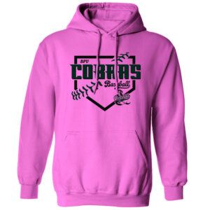 BPV Cobras Unisex Short Sleeve Tee-Safety Pink