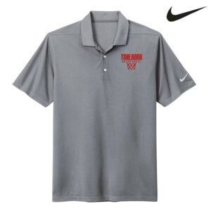 Boone Basketball Nike Dri-FIT Micro Pique 2.0 Polo  Men-Cool Grey