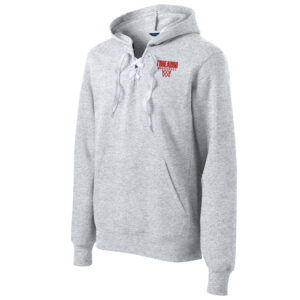 Boone Basketball Sport Tek Lace up pullover hooded sweatshirt Unisex-athletic Heather