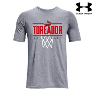 Boone Basketball Under Armour Athletics soft cotton blend T-shirt Men-Steel Grey