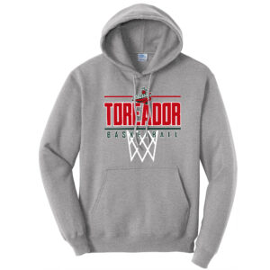 Boone Basketball Unisex Fleece Hooded Sweatshirt-Athletic heather