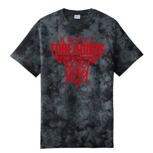 Boone Basketball Unisex Crystal Tie-Dye Tee-Black