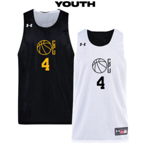 02. CPU Under Armour Youth Triple Double Reversible Basketball Jersey-Black/White