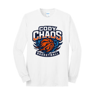 Cody Chaos BB Unisex Cotton Long Sleeve Tee-White