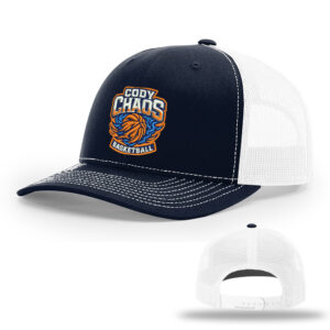 Cody Chaos BB Richardson Pro Crown Mesh Back Adjustable back cap Split-Navy/White
