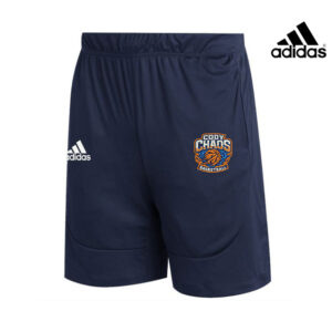 Cody Chaos BB Adidas Sideline 21 Knit shorts with pockets-NAVY (M-3X)