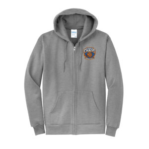Cody Chaos BB Adult Classic Full-Zip Hooded Sweatshirt- Athletic Heather