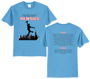 CD Drama Unisex Short Sleeve Tee-Aquatic Blue