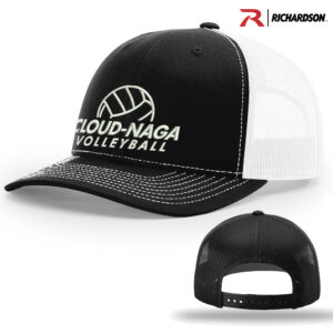 Cloud-Naga VB Richardson Pro Crown Mesh Back solid color Adjustable back cap Split-Black/white