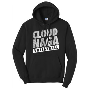 Cloud-Naga VB Unisex Fleece Crewneck Sweatshirt-Black