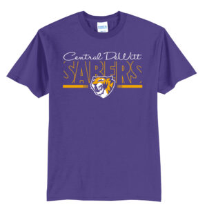 CD Saber Unisex Short Sleeve Tee-Purple