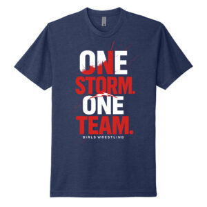 Camanche Girls Wrestling Next Level Unisex Adult CVC Short Sleeve Tee-STORM
